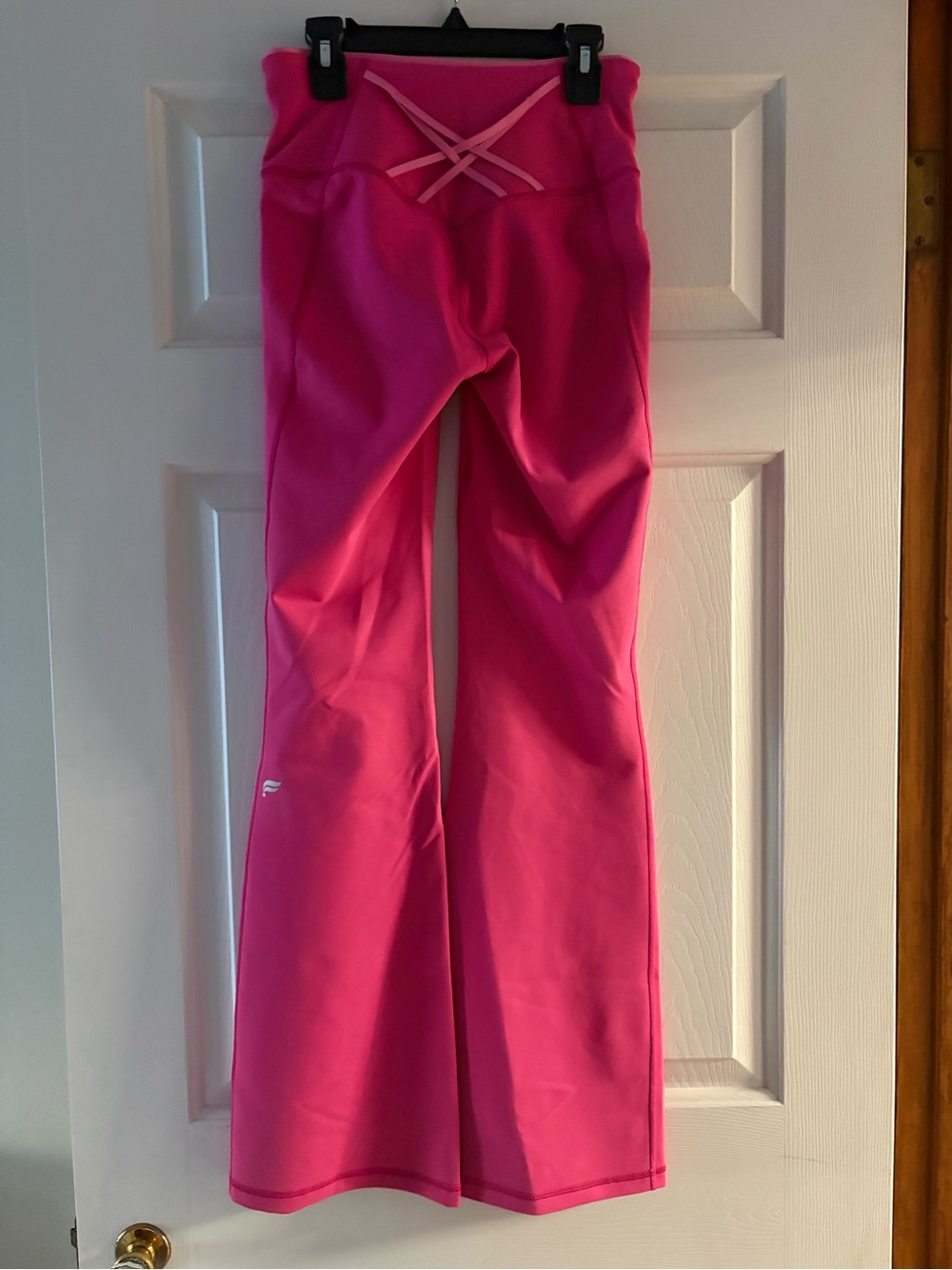 Fabletics PowerHold Hot Pink kick flares - Picture 4 of 6